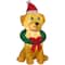 3.5ft. Airblown® Inflatable Christmas Yellow Lab with Wreath